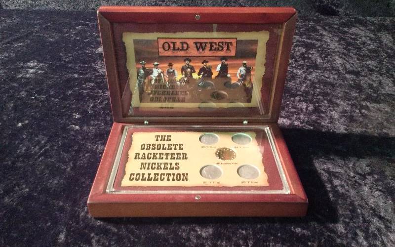 The Obsolete Rocketeer Nickels Collection in Display Box