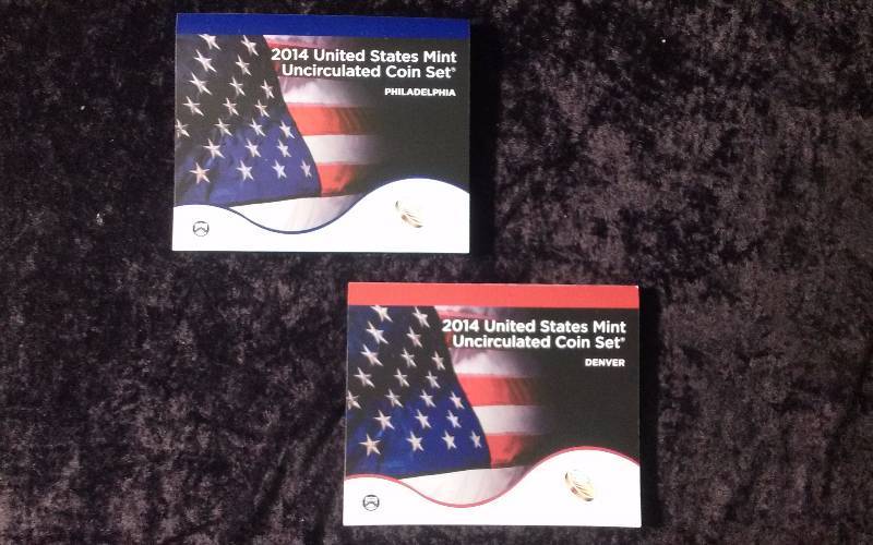 2014 US Mint Uncirculated Coin Set, $13 Face Value