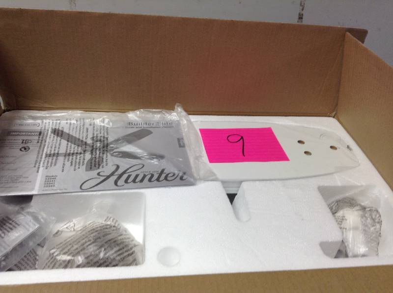 lot 9 image: Hunter Builder Elite White never used
