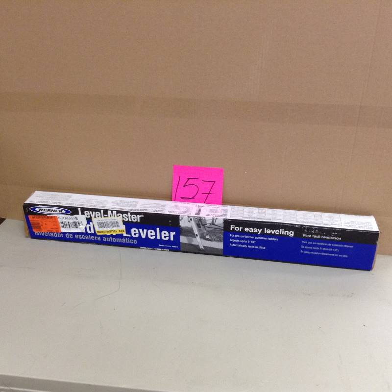 lot 157 image: Werner Level Master Automatic Ladder Leveler