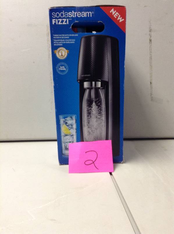 lot 2 image: Sodastream Fizzi open box