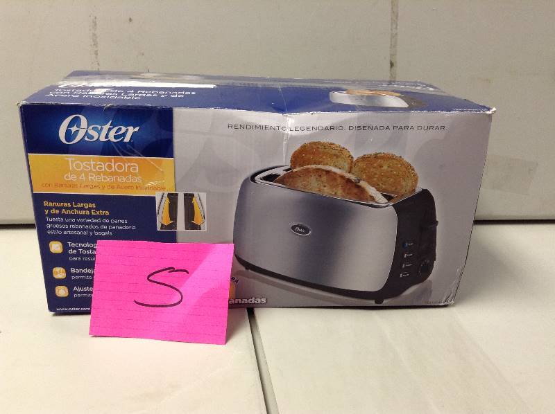lot 5 image: Oster Toaster 4 slices