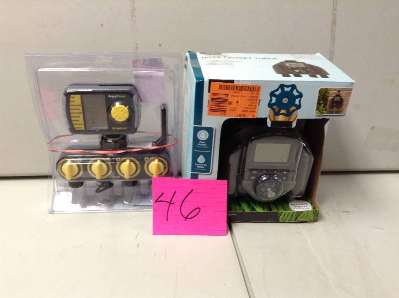 lot 46 image: Lot of 2 Outdoor Faucet Timers