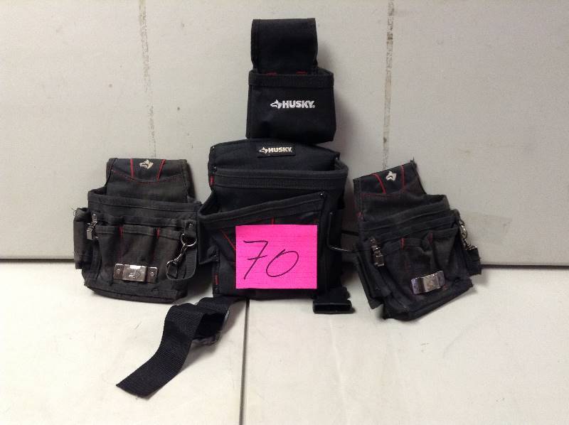 lot 70 image: Lot of assorted Tool Pouches