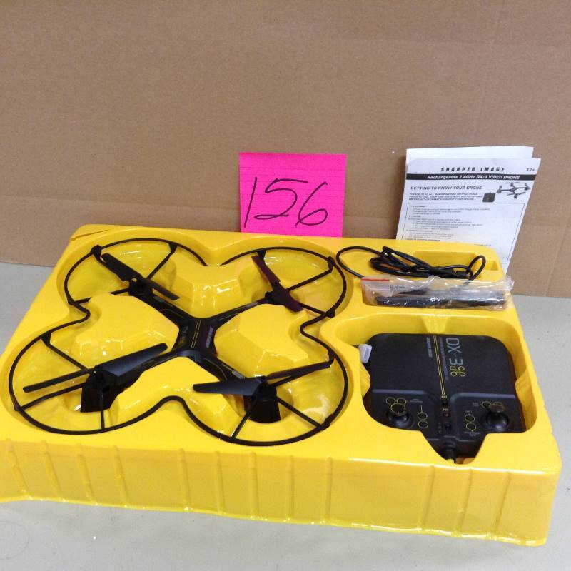 lot 156 image: Sharper Image DX-3 Video Drone