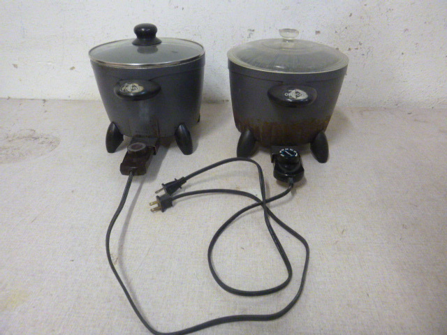 2 Presto Options Deep Fryers