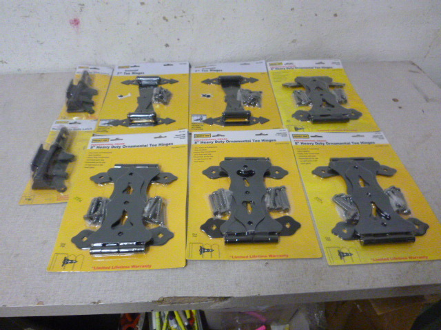 6 Packs of Project Pro Ornamental Tee Hinges