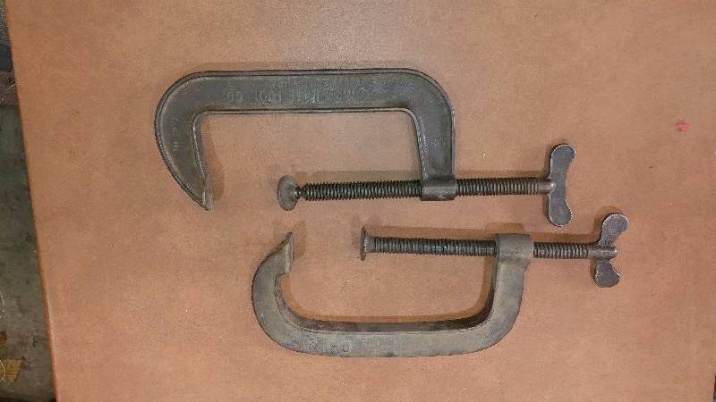 lot 22 image: Large C-Clamps