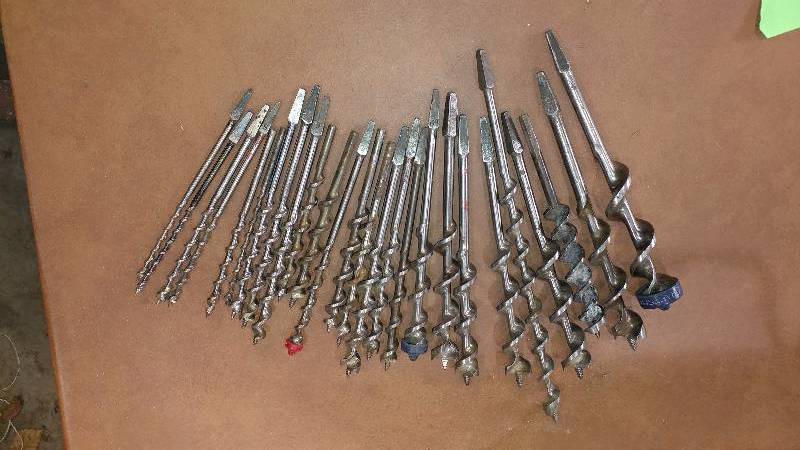 lot 25 image: Auger Bits