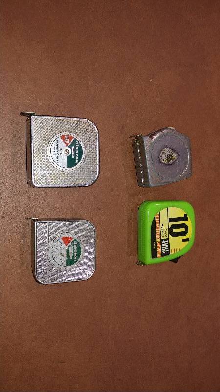 lot 34 image: Super Chief Disston Tape Measures