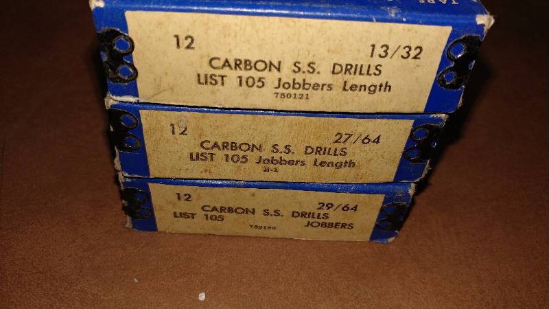 lot 42 image: Brand New Carbon Drill Bits