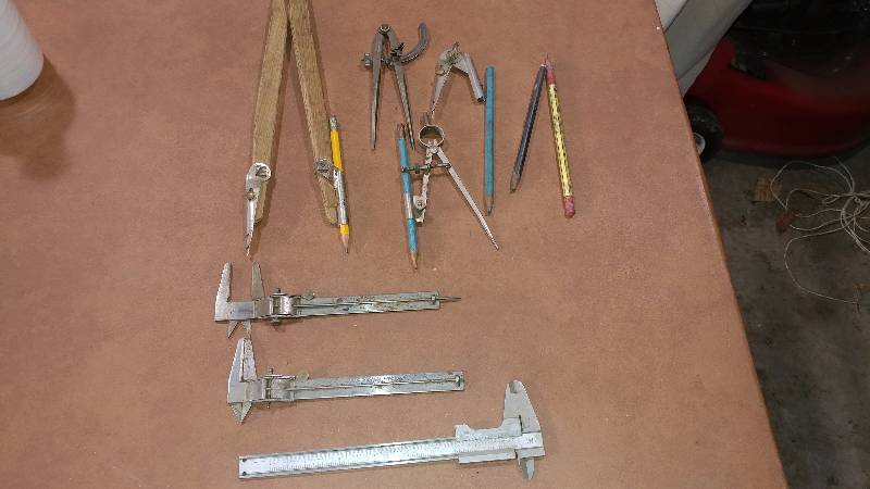 lot 47 image: Lot of Compasses