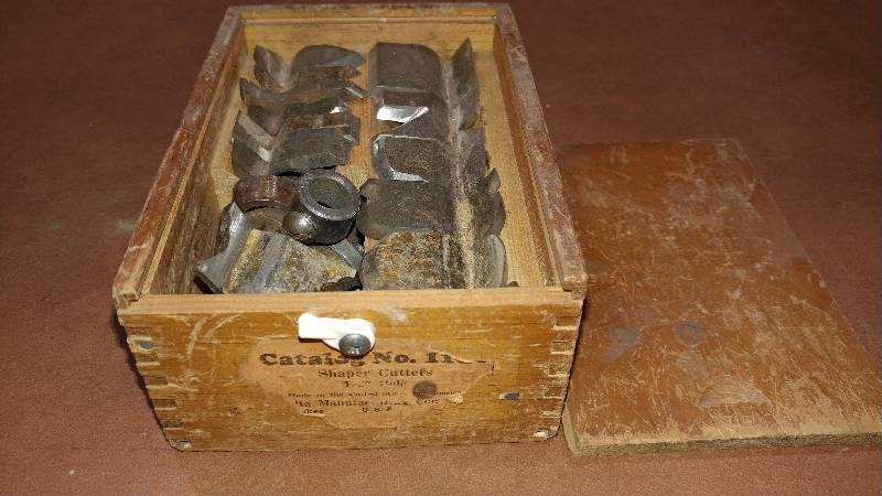 lot 50 image: Shaper Cutters In Orginal Box