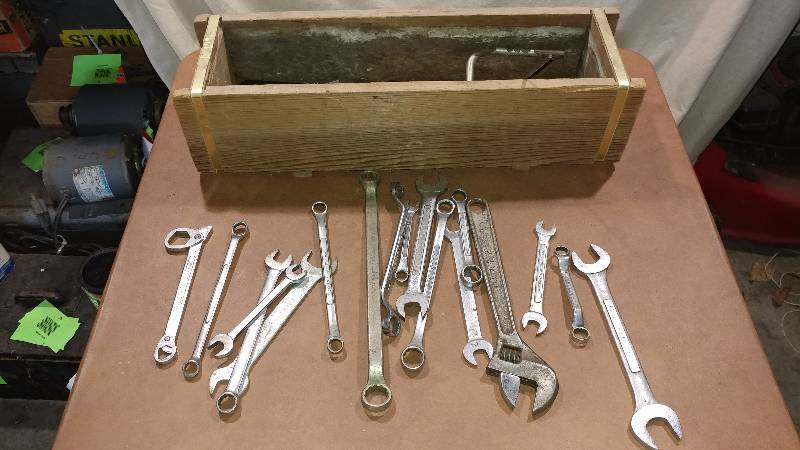 lot 67 image: Wrenches and Misc.