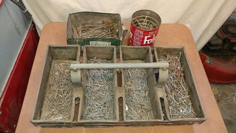 lot 100 image: Various Nails