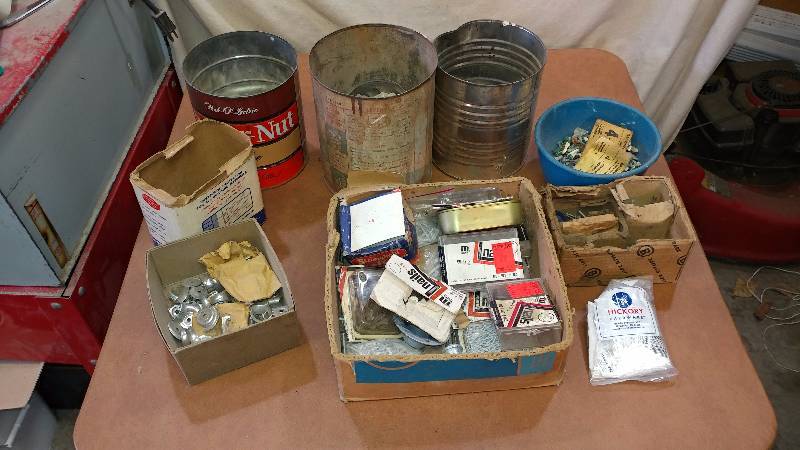 lot 135 image: Hardware, Fasteners, and Nails