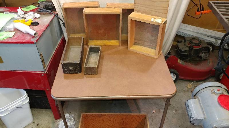 lot 153 image: Wooden Boxes
