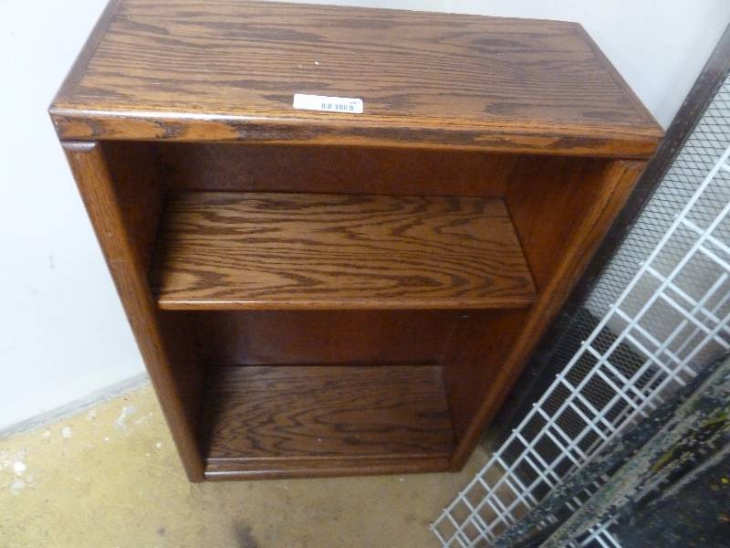 lot 667 image: Solid Wood Book Case