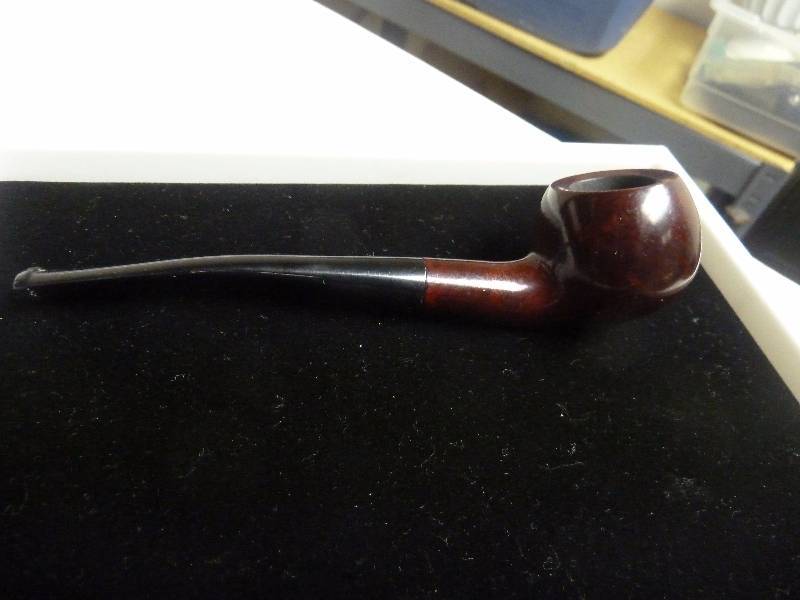lot 690 image: Vintage Wood Tobacco Smoking Pipe