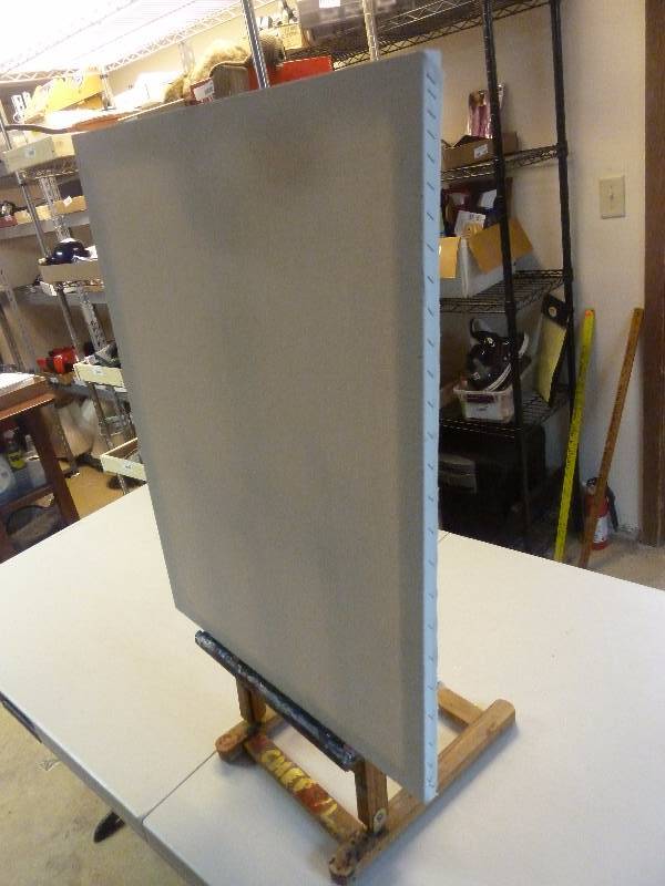 lot 640 image: Painters Stand and Canvas