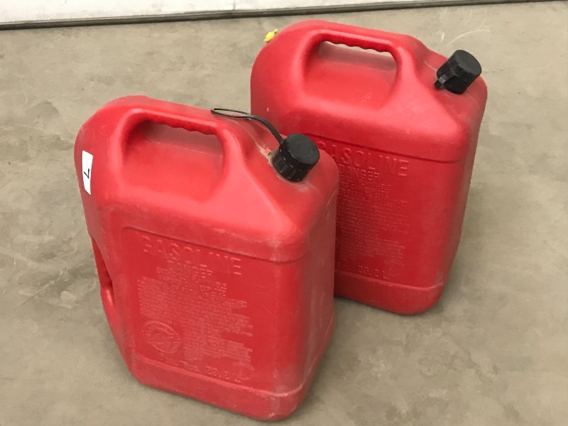 lot 7 image: Gas Cans