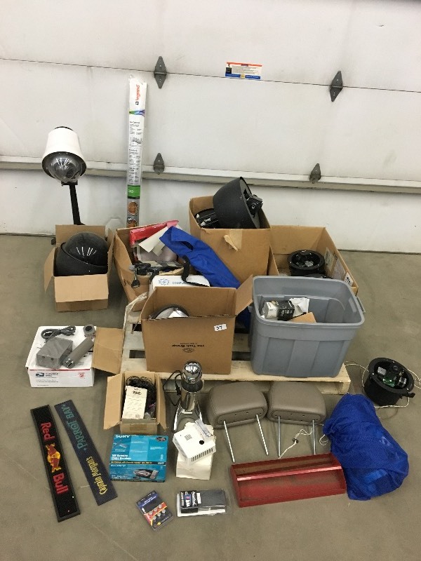 lot 37 image: Pallet Lot of Electrical Equipment