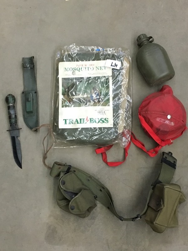 lot 47 image: Assorted Military Supplies