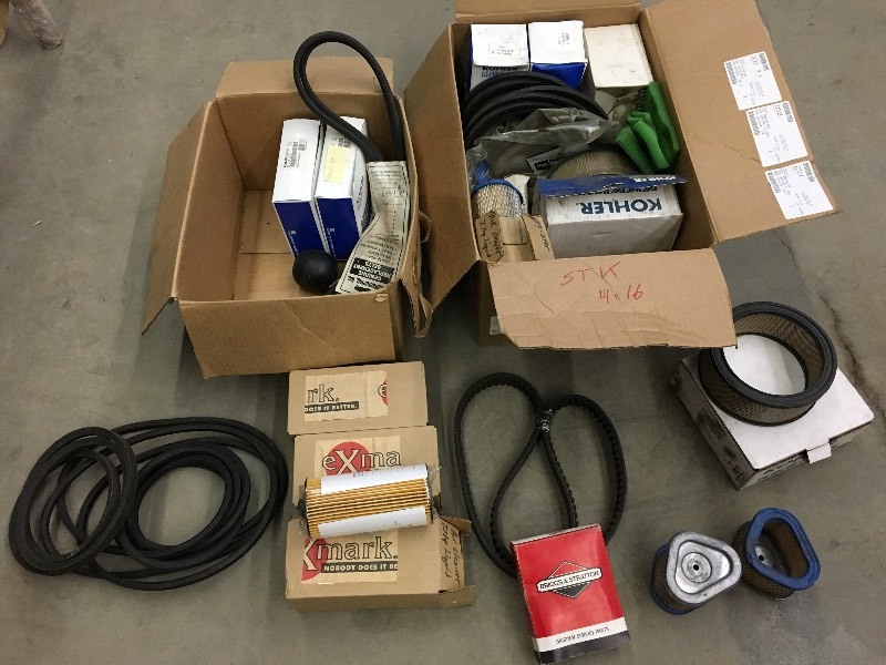 lot 50 image: Assorted Belts & Filters