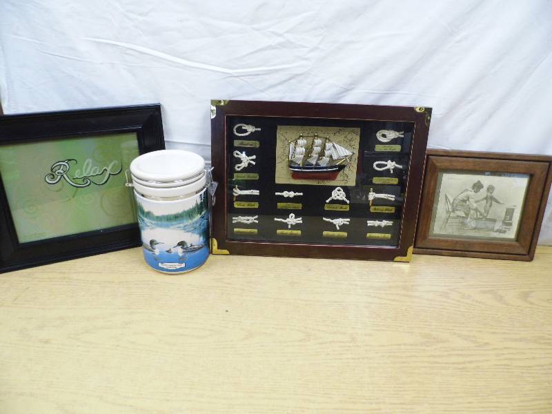 lot 51 image: Knot Art, Canister