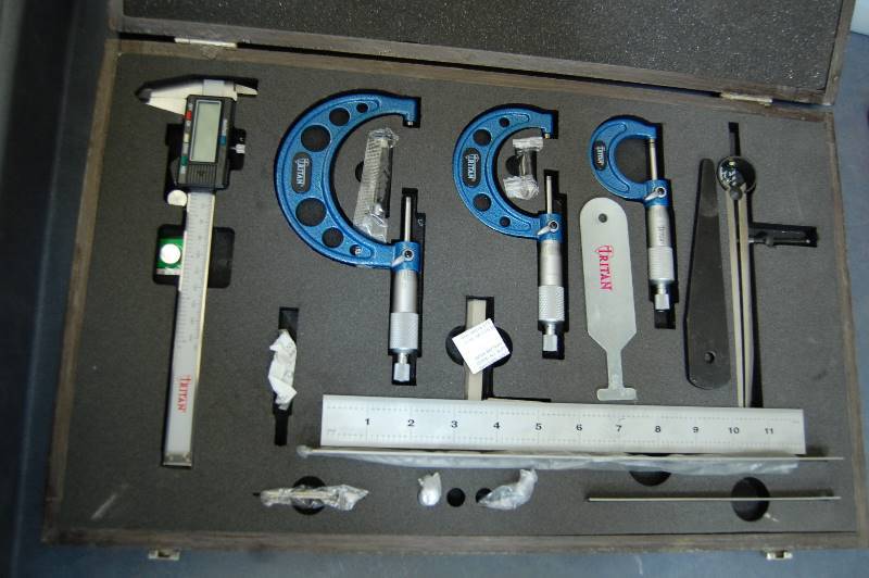 Micrometer & Caliper Set
