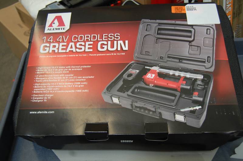 14.4V Alemite Grease Gun