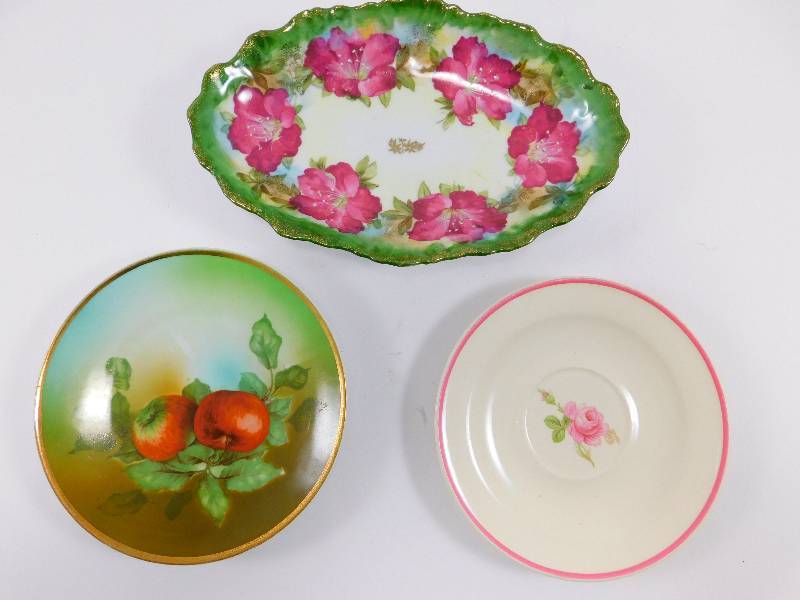 Lot of 3 Vintage Collectible Plates