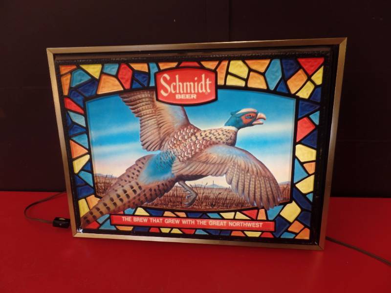 lot 217 image: Schmidt Light Up Sign
