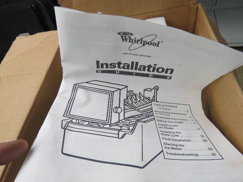 WhirlPool IceMaker