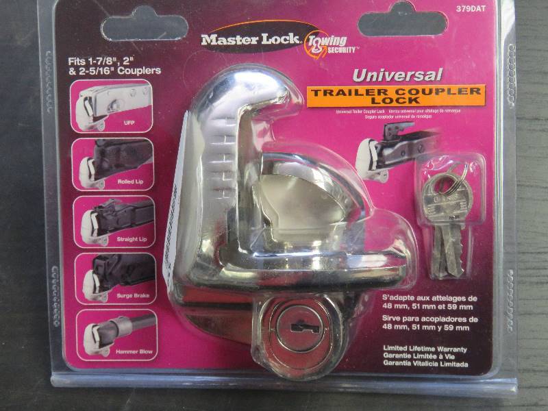 Trailer Coupler Lock and Tailer Ball