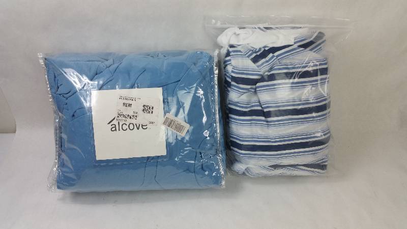 lot 110 image: Alcove Microfiber Flannel Sheet Set - California King