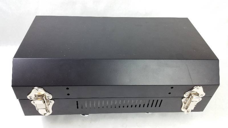 lot 45 image: Table Top Propane Grill - Compact & Portable
