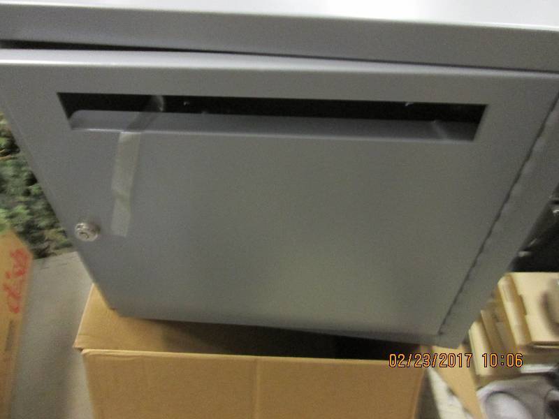 1 new lock box with key 20 wide x ...