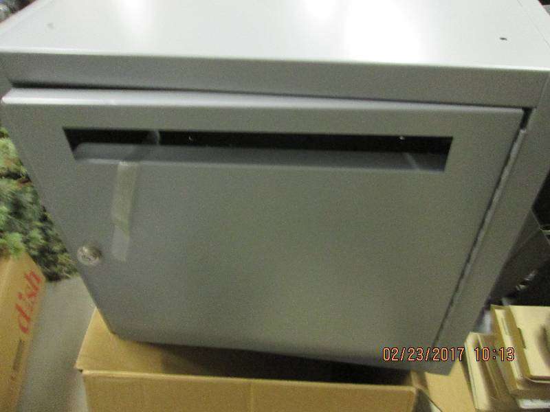 2 new lock boxes  with key 20 wide...