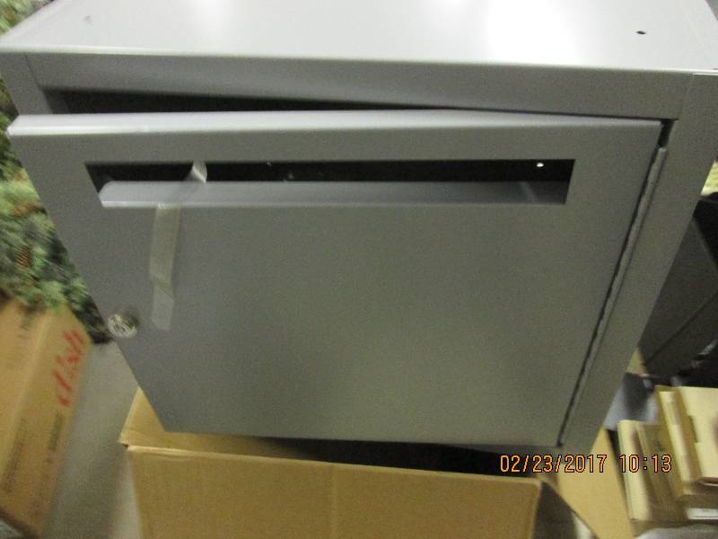 2 new lock boxes  with key 20 wide...