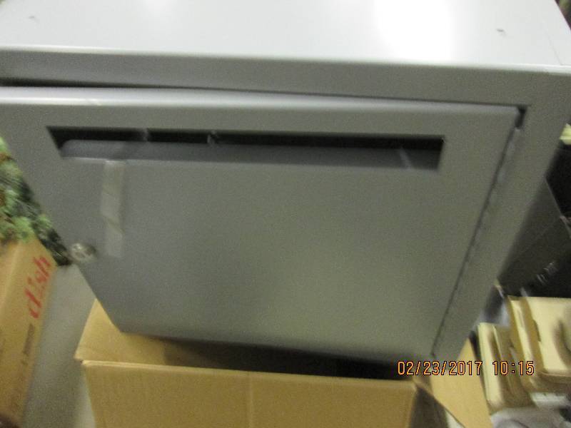 2 new lock boxes  with key 20 wide...