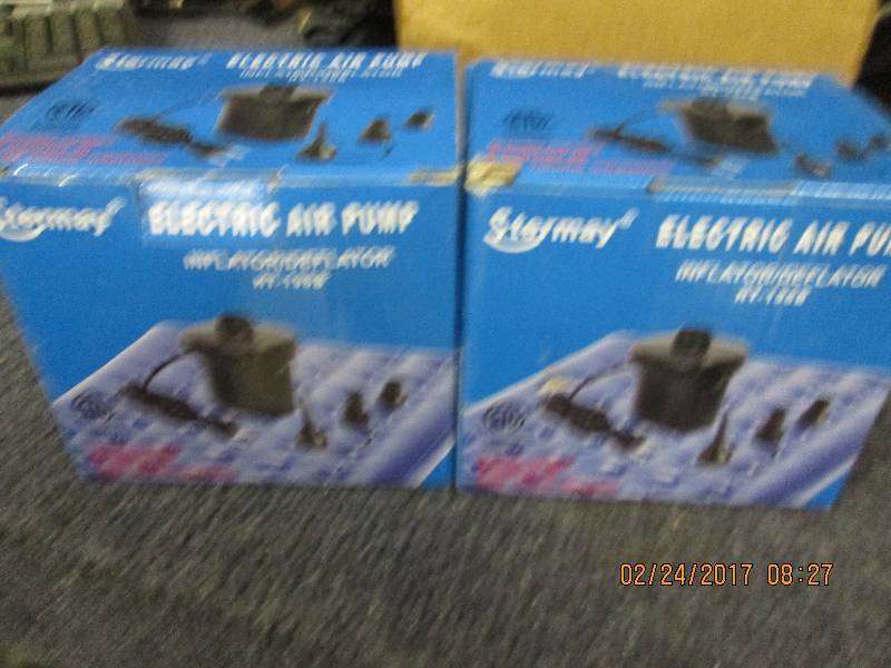2 stermay electric airpumps both st...