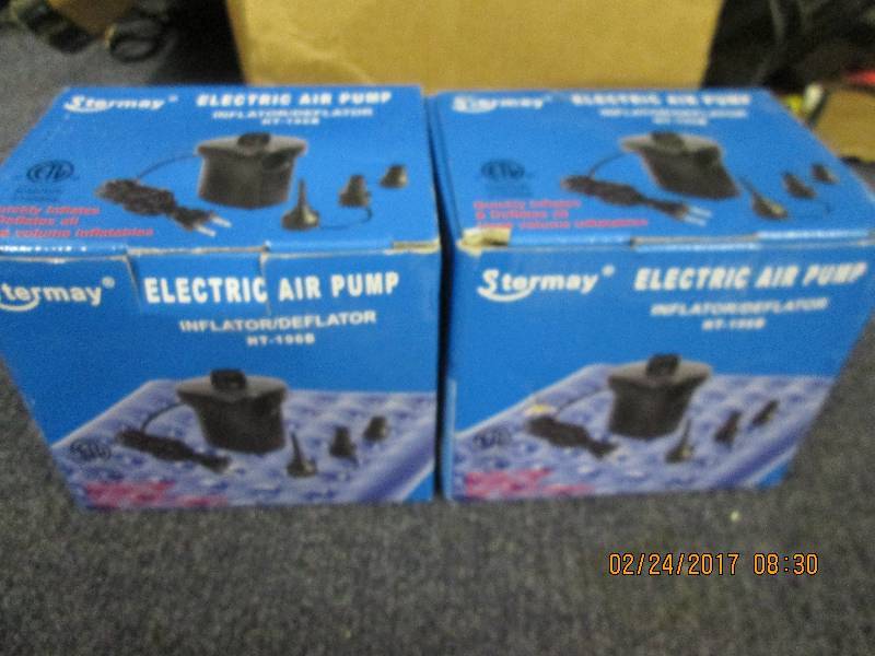 2 stermay electric airpumps both st...