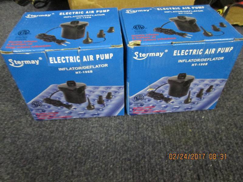2 stermay electric airpumps both st...