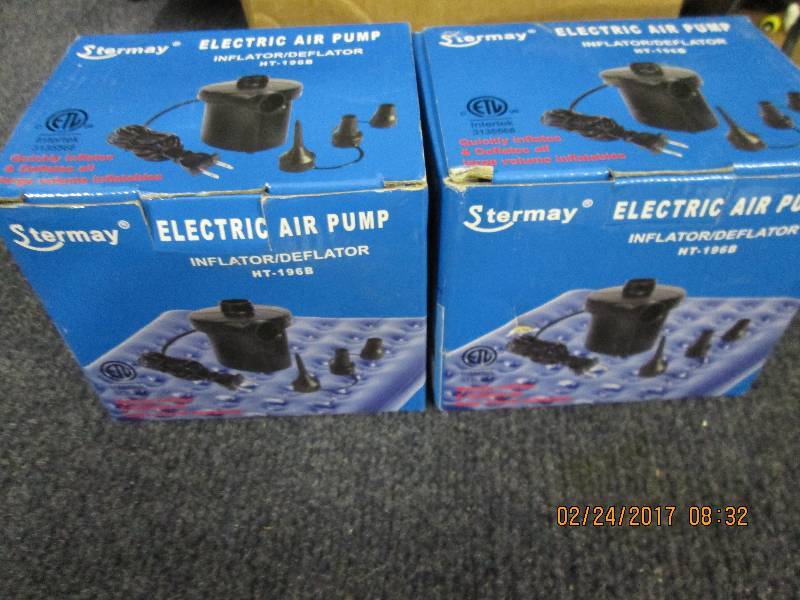 2 stermay electric airpumps both st...