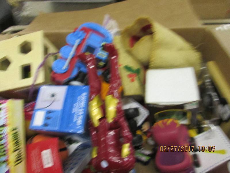 box of toys ...