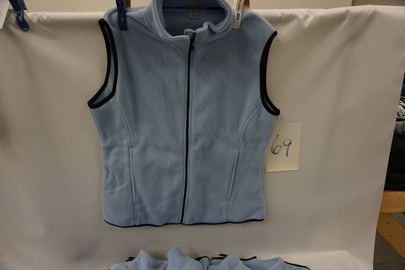 Ladies Polar Fleece Full Zippered Vests