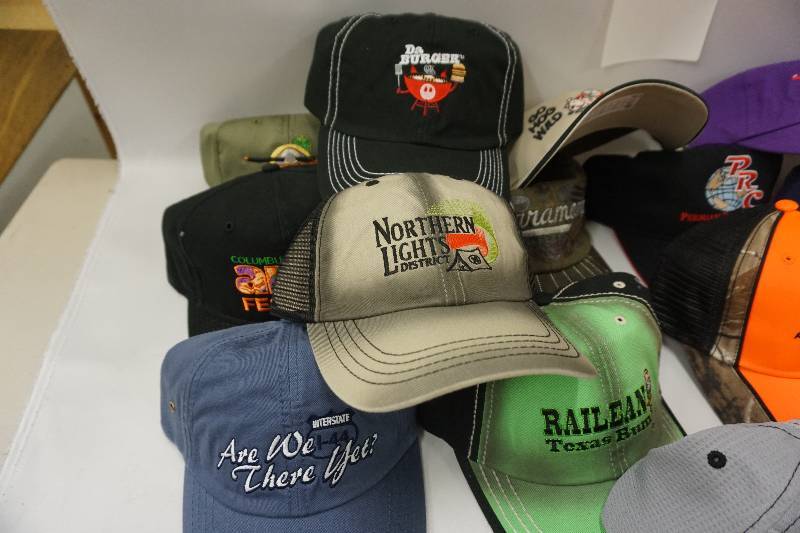 Assorted Logo Baseball Caps