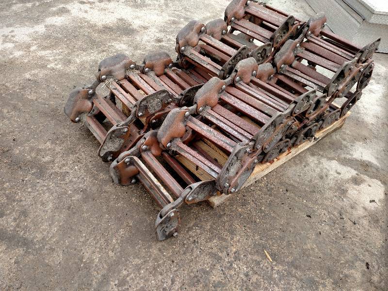 lot 15 image: Pair of Steel Skid Loader Tracks, F...