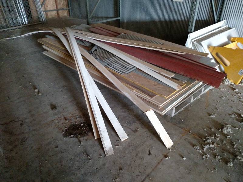 lot 47 image: Asstd Wood Sheets, Trim, & Misc....